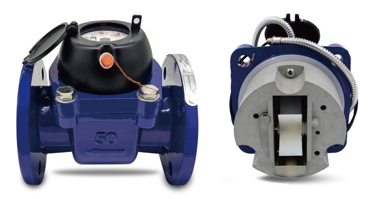 DN200 horizontal water meter China good price woltman type flange water meter