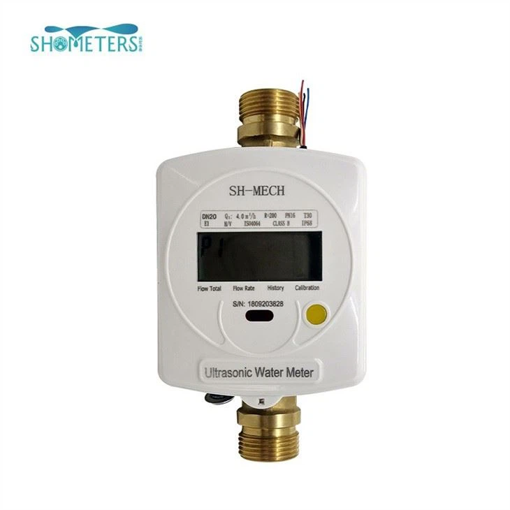 Wireless Ultrasonic Water Meter Small Caliber Ultrasonic Lora Water Meter