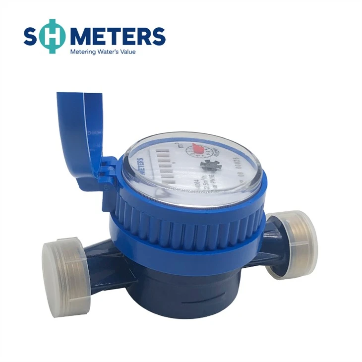 3/4 Inch Single Jet Vane Wheel Brass Gallon Water Meter