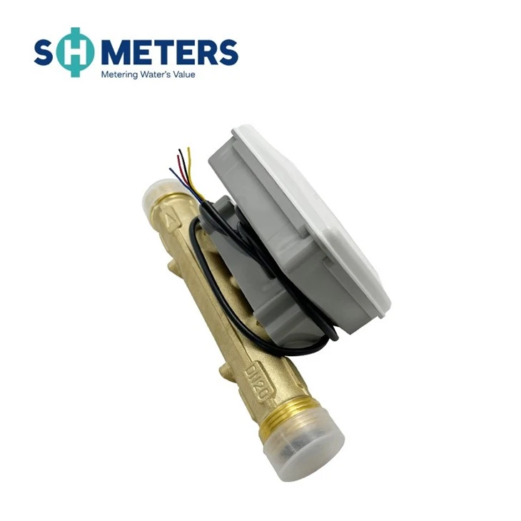 Brass Digitial Ultrasonic Water Meters DN15-DN40