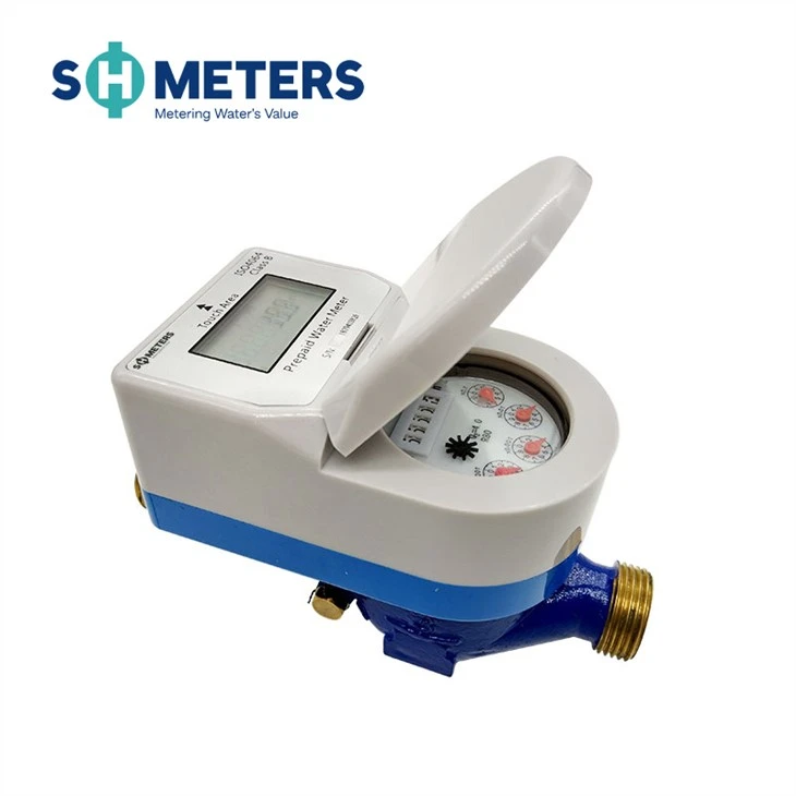 Brass Prepaid Water Meter With Smart Card