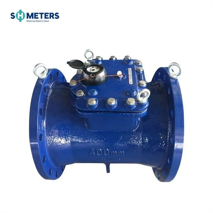 DN50 Agricultural Woltmann Pulse Sensor Water Meter