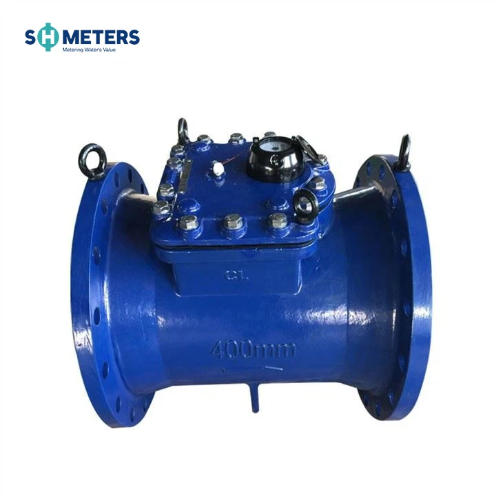 DN50 Agricultural Woltmann Pulse Sensor Water Meter