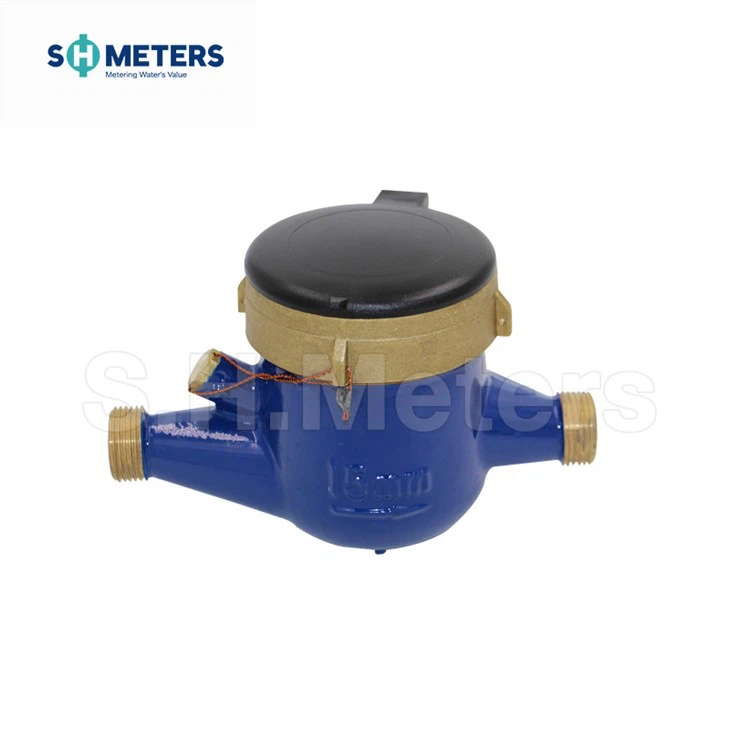 Dry-dial Brass/Plastic Body MULTI-JET VANE WHEEL TYPE Water Meters Dry-dial Brass/Plastic Body MULTI-JET VANE WHEEL TYPE Water Meters