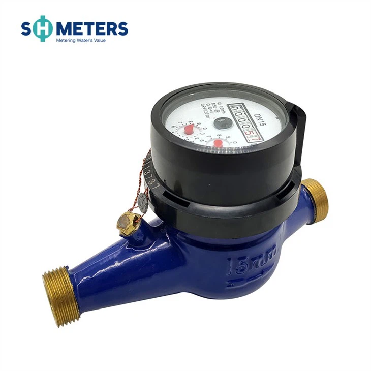 Plastic Case Bell Multi Jet Water Meter Dry Type Vane Wheel Plastic Case Bell Multi Jet Water Meter Dry Type Vane Wheel