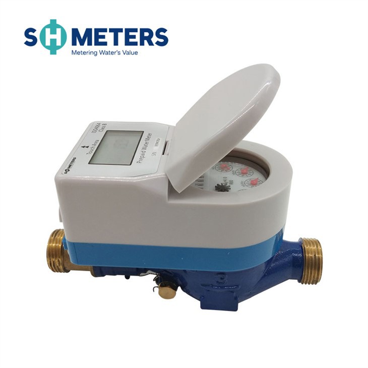 Smart Card Remote Control Prepaid Water Meter with Software